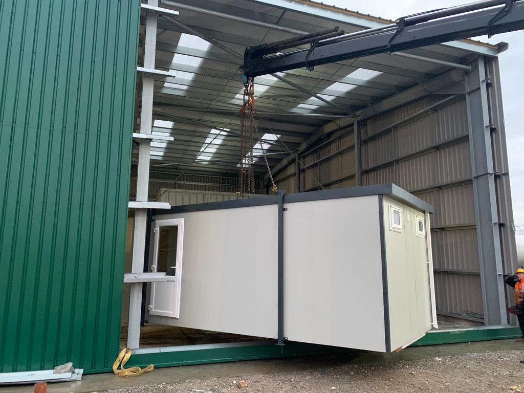 Portable Cabin Installation